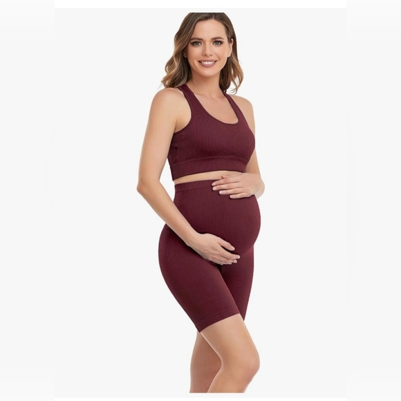 Maternity 2 Piece Lounge/Yoga Outfit #1063 - Picture 5 of 9